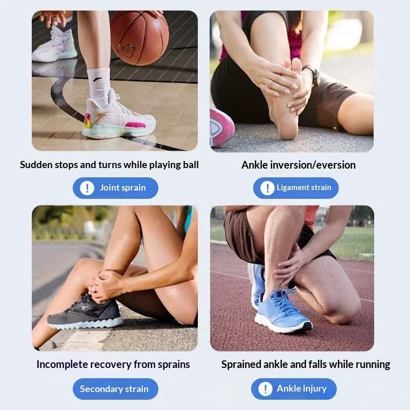 Effective Ankle Support 2Pcs for Running with Joint and Injury Protection