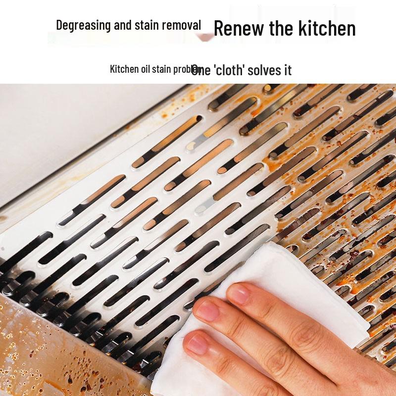 Большая упаковка кухонных влажных салфеток - 40 шт., Плотные и прочные для удаления жира, с повторно закрывающейся крышкой