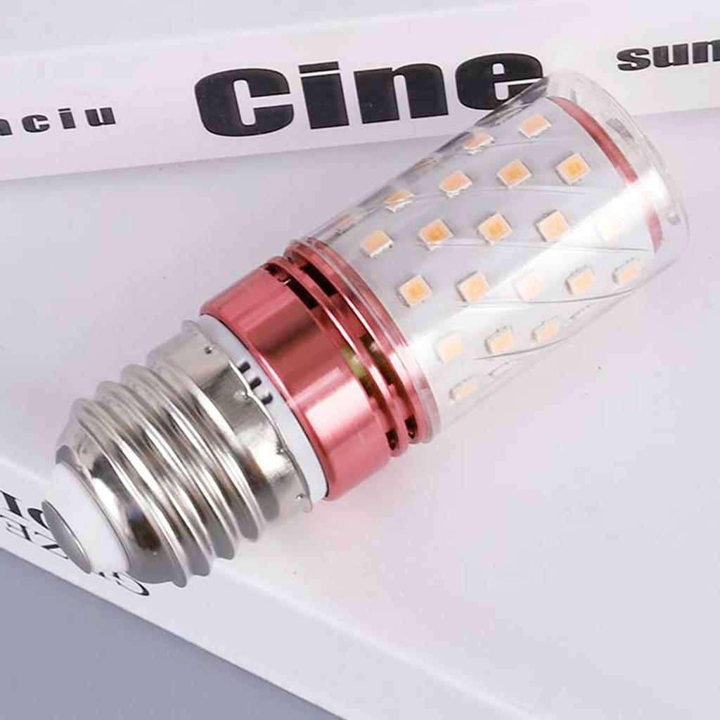 E27 Led Colorful Corn Bulb No Flash 220v Light 7colors Lamp 270 Degree Beam Angle 12w 2835 SMD Lampada Night Bulbs Energy-saving
