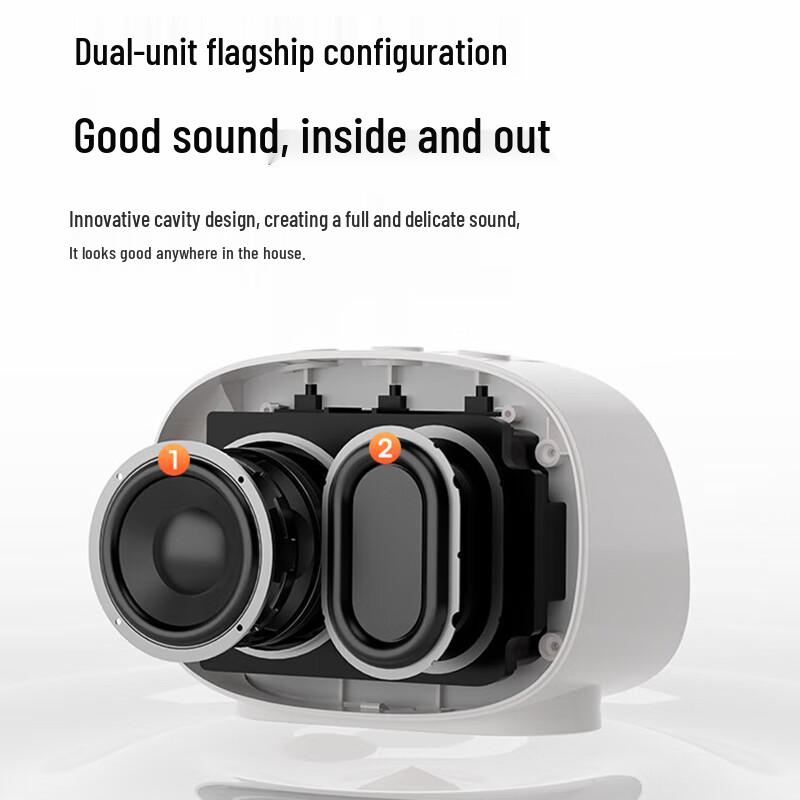 Philips Portable Bluetooth Smart Alarm Clock Speaker