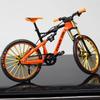 1:10 Mini Alloy Bicycle Model Diecast Metal Finger Racing Mountain Bike Folded Cycling Toys for Children