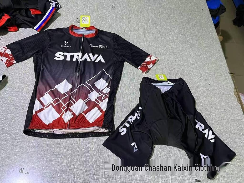 Унисекс Командная версия Дышащий Быстросохнущий Велокомплект - Короткий рукав