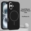 Liquid Silicone Phone Case For iPhone 17 16 15 14 13 12 11 Pro Max Plus Magnetic Wireless Charger Magsafe Shockproof Back Cover