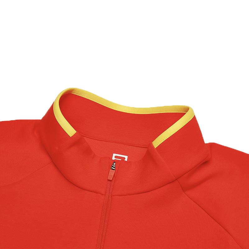 Fila Мужской трикотаж Национальный флаг Красный логотип Стандартный цвет A11M431507FRD