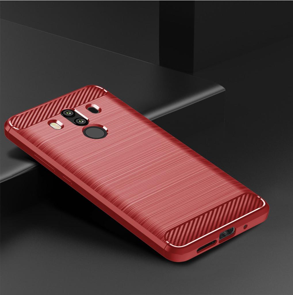 Силиконовый чехол для Huawei Mate10 Pro 10Lite 10RS Противоударный чехол из углеродного волокна для mate rs se 10 pro 10 lite huawey Coque Fundas