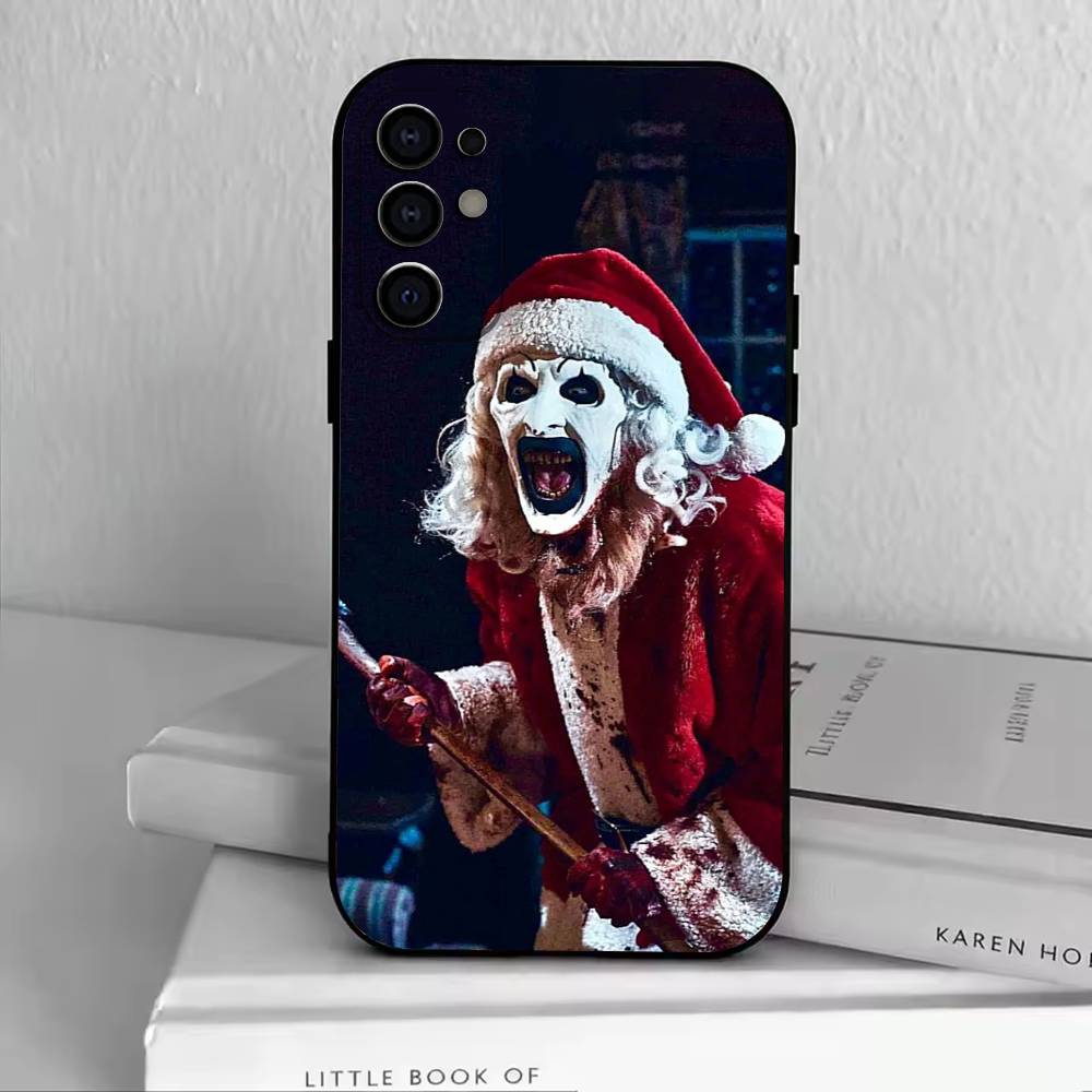 Чехол для телефона Gothic-Terrifier-Art the Clown Черный Силиконовый Мягкий Для Samsung S25,S24,S21,S22,S23,S30,Ultra,S20,Plus,Fe,Lite