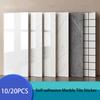 Self-adhesive PVC Faux Marble Tile Sticker Waterproof Peel-and-stick Wall Decal for Kitchen Backsplash Bathroom Decor