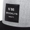 Женские Хип-Хоп Кепки Brooklyn Label Весна Осень Регулируемые Повседневные Snapback Бейсболки Для Уличного Использования Солнцезащитная Кепка Для Мужчин И