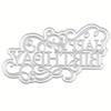 Happy Birthday Letter Cutting Dies Carbon Steel Die Cut Templates Metal Embossing Stencils for Scrapbooking Card Making