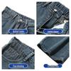 JEANSWEST Men's Straight-Leg Casual Jeans