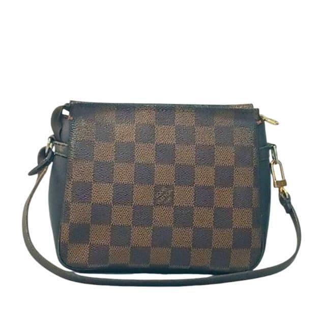 Louis Vuitton Косметичка Damier Trousse Сумка Коричневый из Японии
