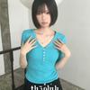 The Pink Women S iSle Slim Fit Rib Button V Neck 7 8 SleeVe Tee