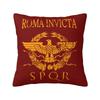 Custom Vintage Gold Roman Empire Eagle Throw Pillow Covers Decor Home Nordic Rome SPQR Emblem Outdoor Cushions Square Pillowcase