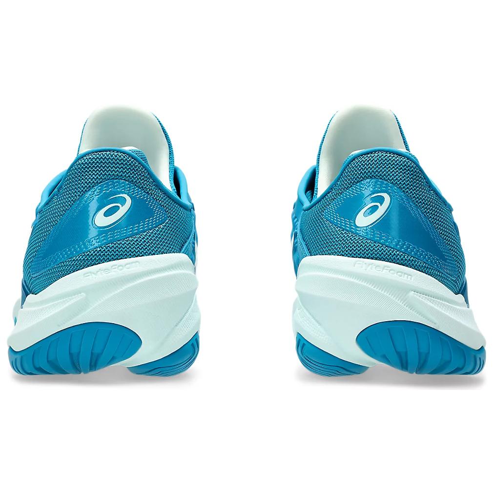 Asics Court FF 3 Teal Blue White (Womens) Women Sneakers 1042A220-401