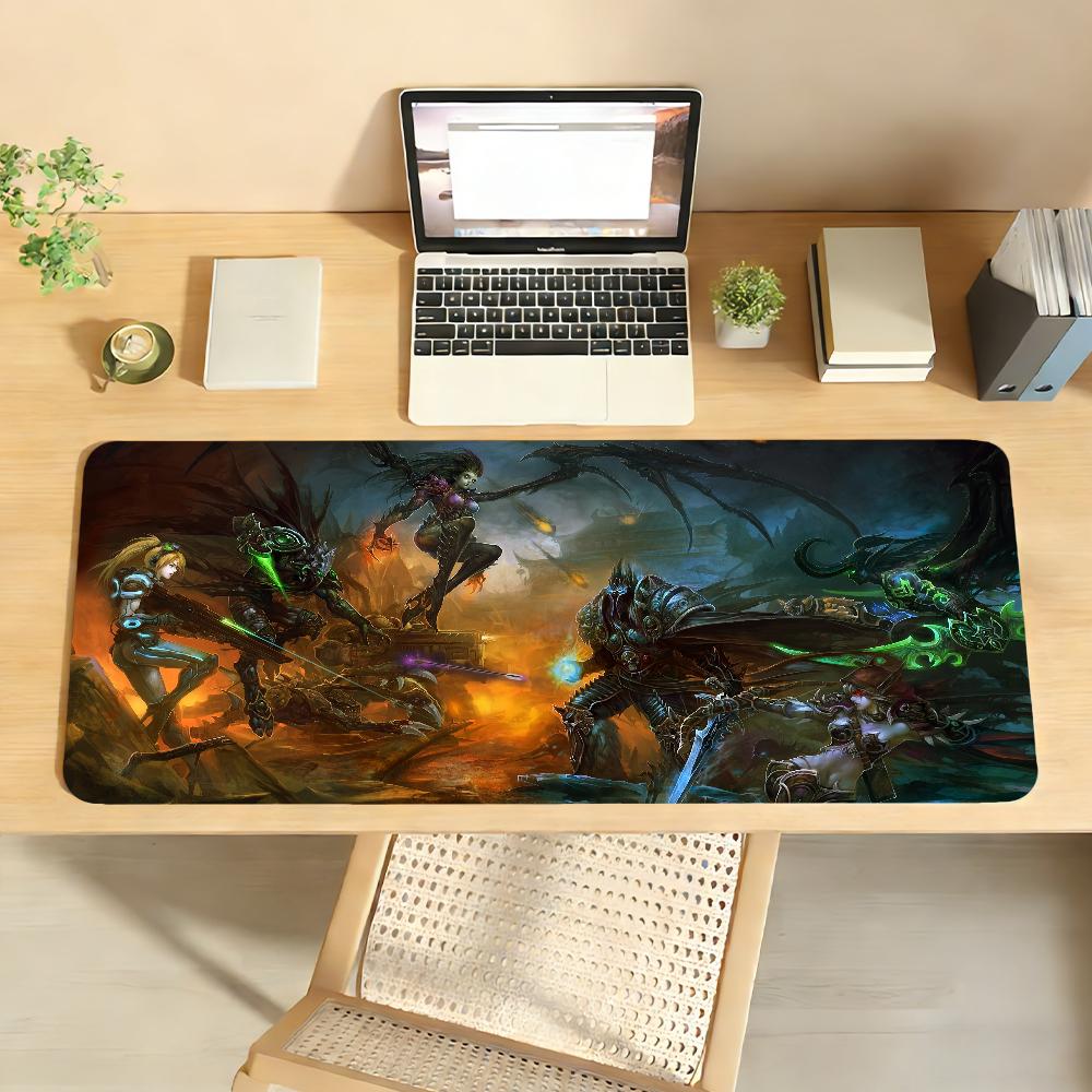 SStarCraftES Mouse Pad Nonslip Desk Mat PC Laptop Accessories Rubber Office Keyboard Large Gamers Decoracion