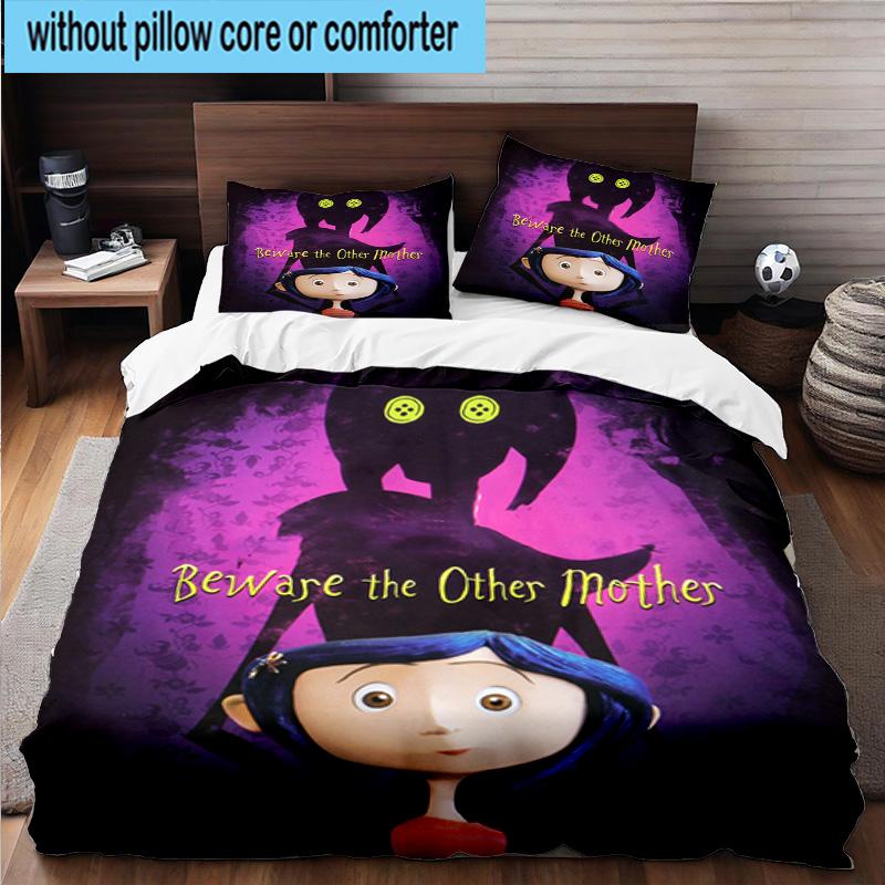 3PCS Fantasy In horror mother 3pcs Bedding,Including 3PCS Duvet Cover And 2pcs Pillowcases Perfect for Christmas,Ideal for Bedroom, Dormitory