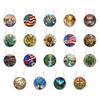 Акриловая головоломка-ловец солнца, подвесное украшение на окно, в стиле витража, набор для сборки пазла своими руками для декора дома и сада