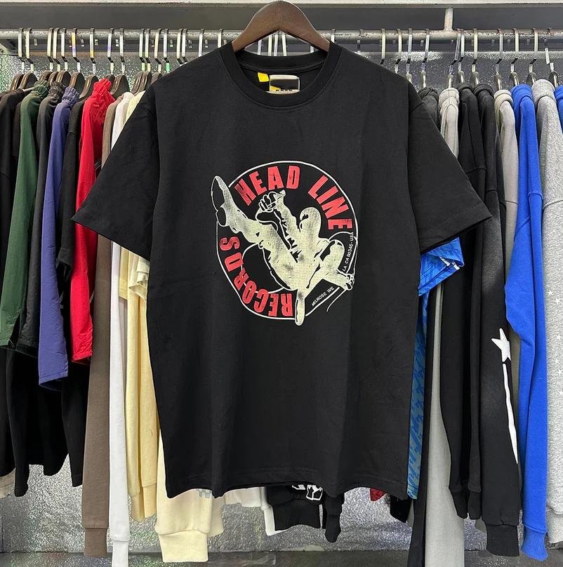 Designer Galleries T Shirt Depts WoTshirts Graphic Tee Hand-painted INS Splash Round Neck T-shirts Clothes Over Size