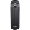 Термос для воды Tiger, кружка-бутылка TIGER, 480 мл, Sahara One Touch, легкая, MMJ-A482KJ, черная
