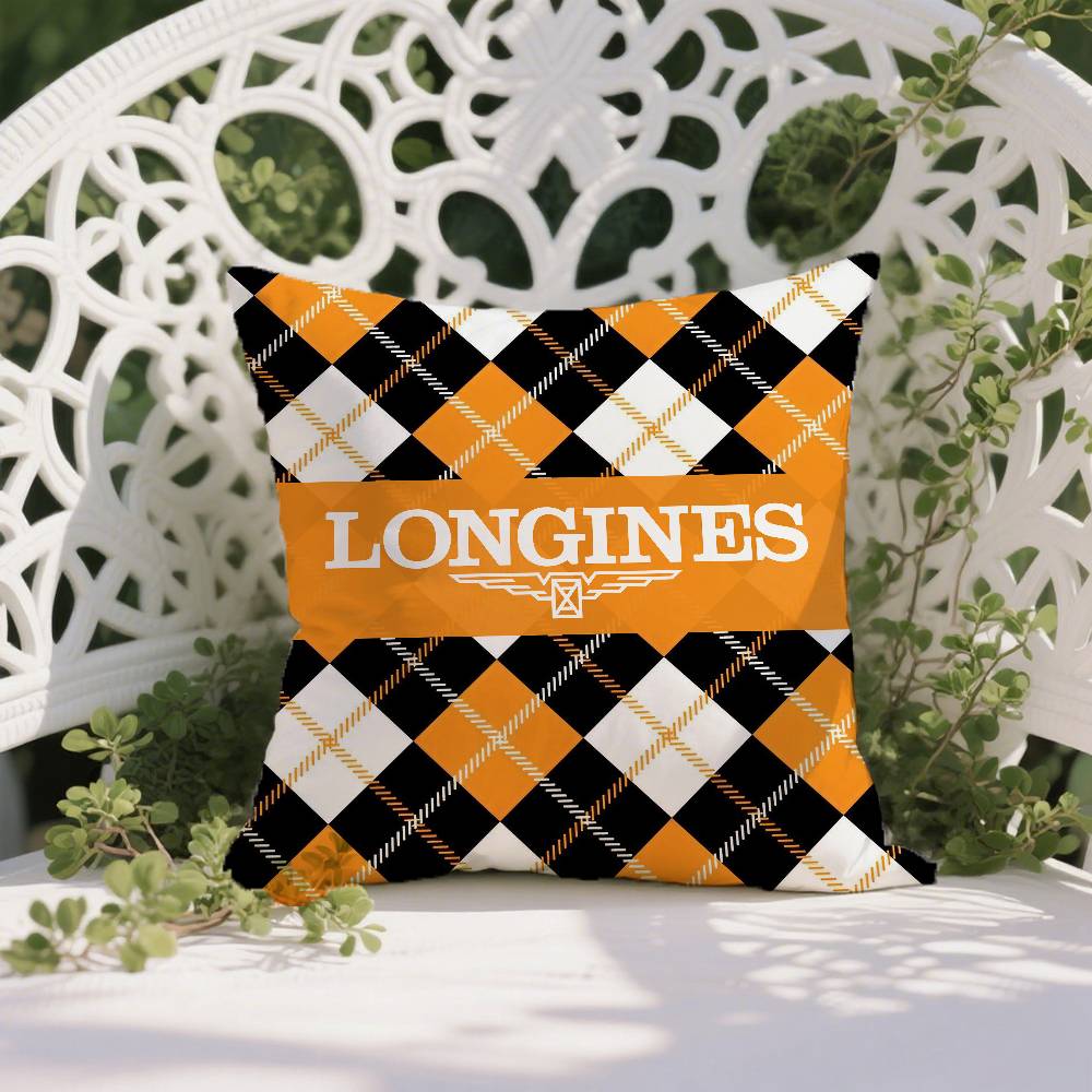 Элегантный стиль-Longines-Изысканное мастерство Наволочка-подушка Наволочка от пылевых клещей Невидимая молния Шелковистый короткий плюш Диван