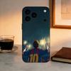 LIONEL Лео Месси-i F-Football Чехол для телефона для iPhone 17,16,15,14,13,12,11 Plus,Pro Max,XS,Мягкий силиконовый черный чехол