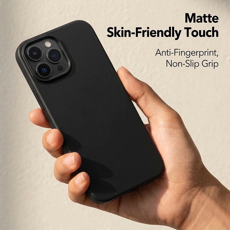 Сплошной Черный Матовый Силиконовый Мягкий Чехол Для Для Iphone 17 Air 16 E 15 14 Plus 13 12 Mini 11 Pro XS Max X XR Задняя Крышка Funda Coque Capa
