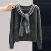 Women's Loose Fit Plush Knit Sweater