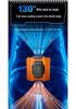Portable Outdoor Waist Fan with Cooling Ice Pack and Long-Lasting Battery