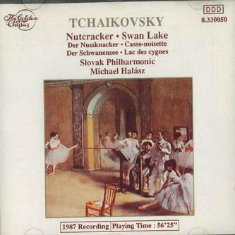 CD СЛОВАЦКАЯ ФИЛАРМОНИЯ, МИХАЭЛЬ ХАЛАШ - Чайковский Щелкунчик Лебединое озеро 8330050 GOLDEN CLASSICS Германия Классика Б/У