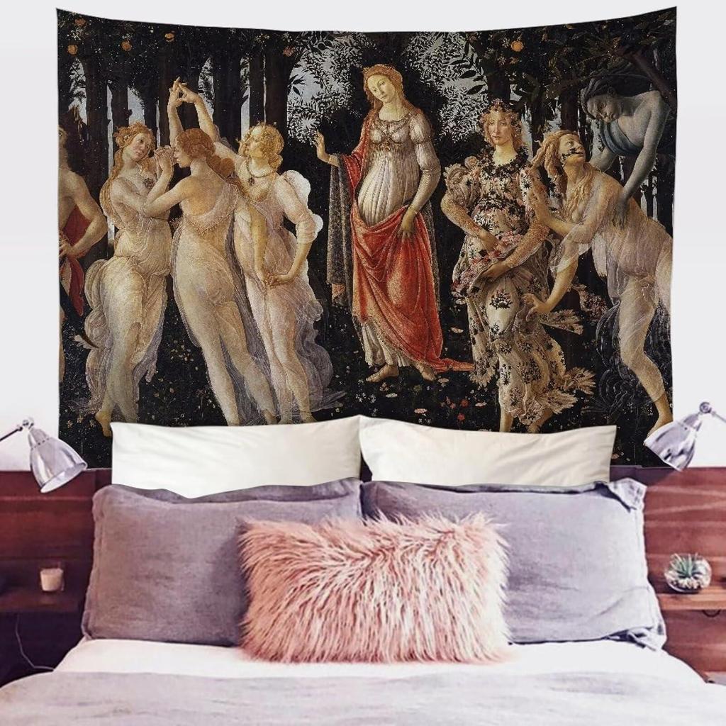 Gobelin Psesaysky Primavera Painting by Botticelli