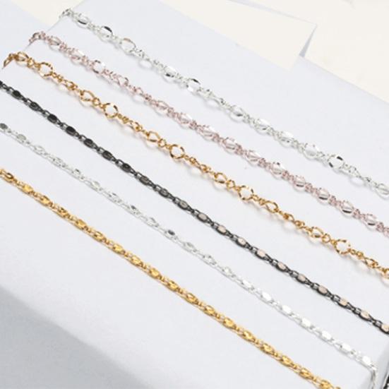 1 коробка металлическая цепочка для украшения ногтей DIY маникюрные аксессуары изысканная красочная цепочка для дизайна ногтей ювелирные изделия для чехла для телефона ожерелье браслет