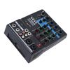 Звуковой микшер USB BT 4-канальный звуковой микшерный пульт с кнопкой фантомного питания 48 В для сценического выступления