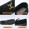 Doudou Shoes Men's Autumn Versatile Men's Casual Leather Shoes Men's Lazy One-pedal Driving Soft-soled Shoes Men