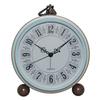 Retro Table Clock European Style Vintage Silent Alarm Clock No Ticking Quartz Desk Clock