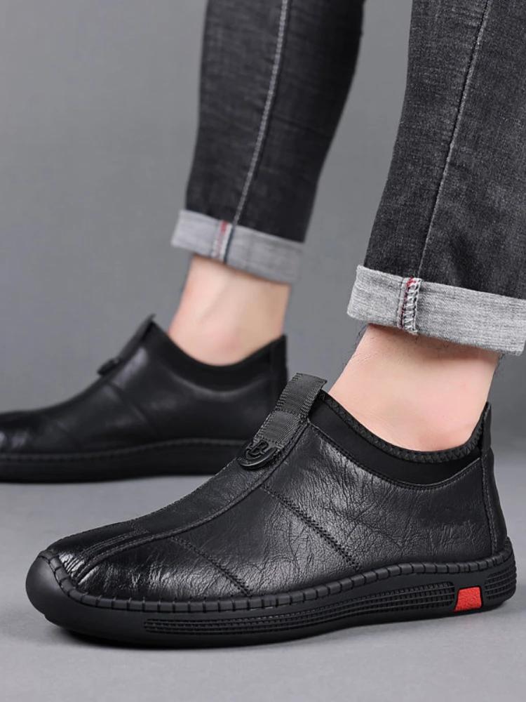 Повседневные слипоны, плоские, спортивные, модные, на мягкой подошве, кроссовки для путешествий, деловые, нескользящие, для мужчин, кроссовки, обувь класса люкс