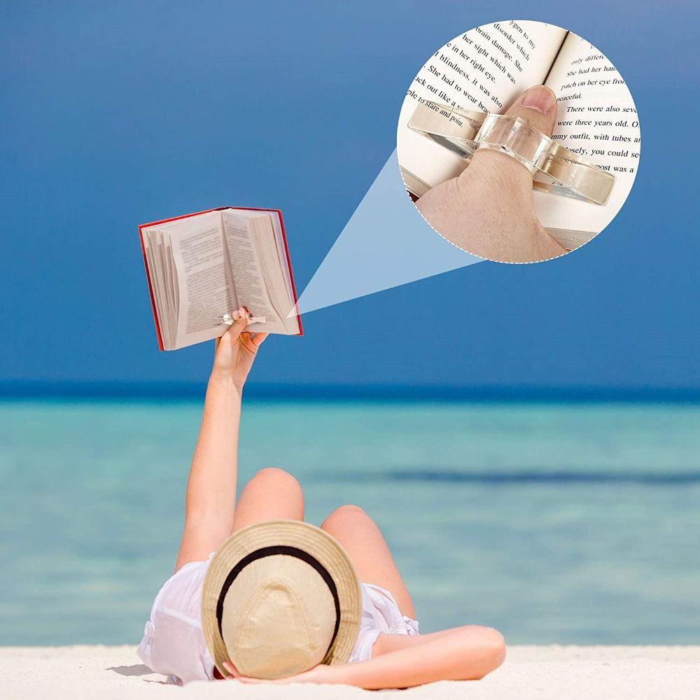 Закладка для страницы Кольцо для большого пальца Держатель страницы Закладки для большого пальца Держатель страницы книги Любители книг