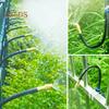 Automatic Irrigation Kit Bendable Garden Watering System with Adjustable Brass Sprayer Nozzles 3 Pressure Modes DIY Installation Irrigation Set for