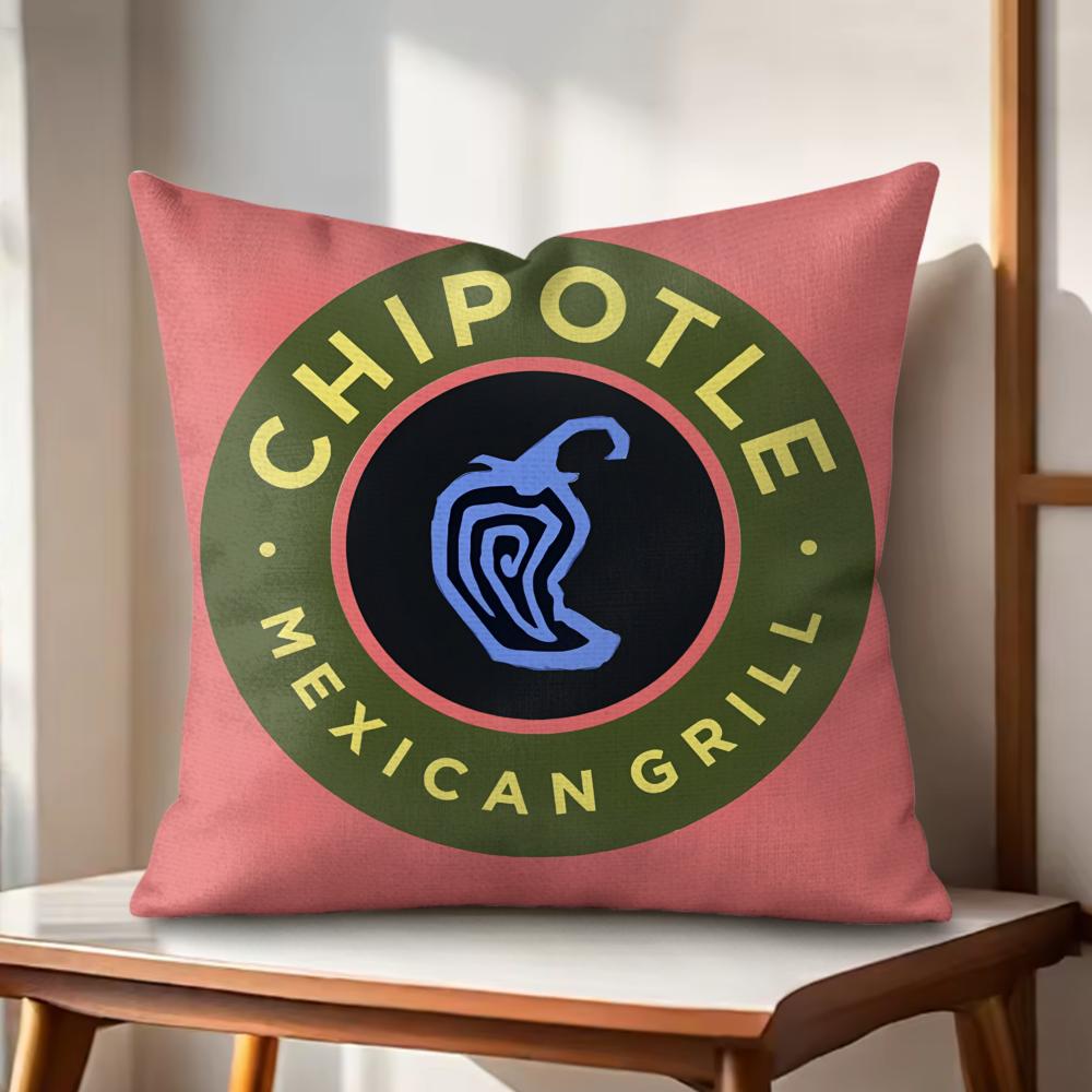 Чехол на подушку Food CChipotleS Натуральный лен Органическая ткань Двусторонний принт Чехлы для диванных подушек Декор для дома