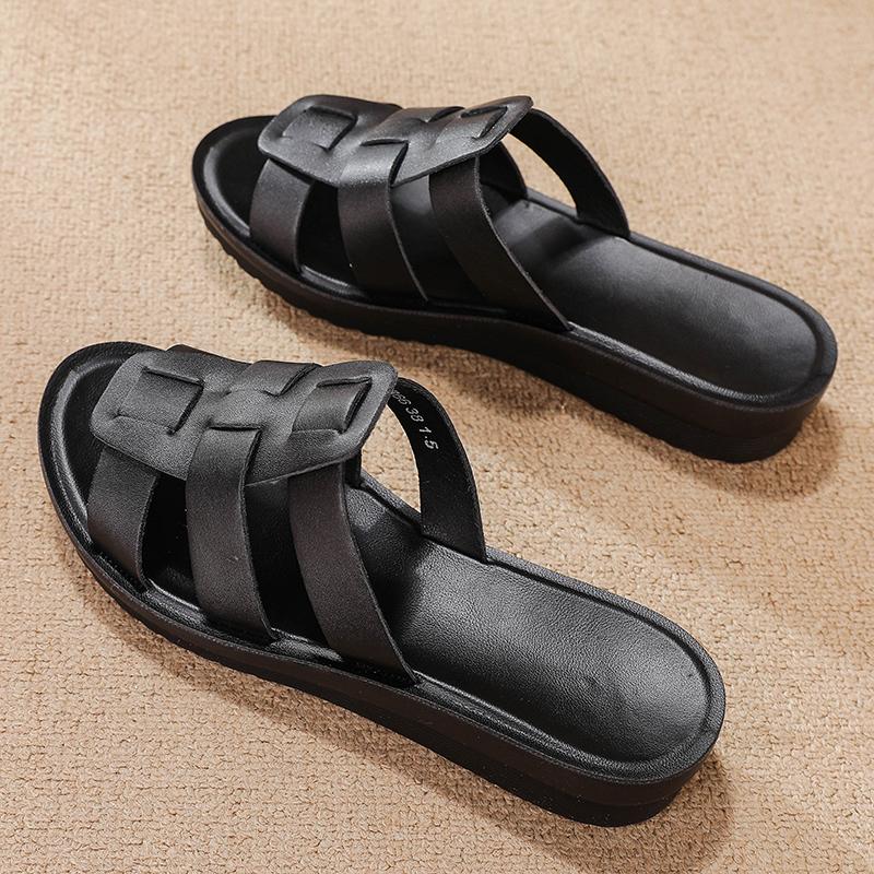 Women Large Size Slide Sandals large size summer slide sandals beach slippers For Beach Garden Walking Outdoor Summer Daily