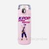 Аниме K-Pop Охотники на демонов Принтованная чашка-термос Портативная из нержавеющей стали 400 мл Бутылка для воды Герметичная Чашка для воды для кемпинга Подарки