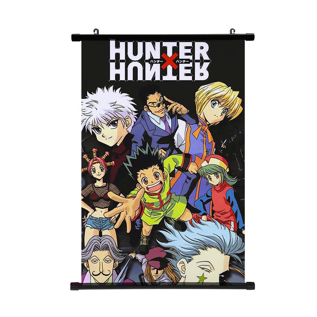 HUNTER X HUNTER Картина Свиток Постер Гон Фрикс Киллуа Хисока Домашний Декор Подвесная Картина Мальчики Девочки Свиток Постер