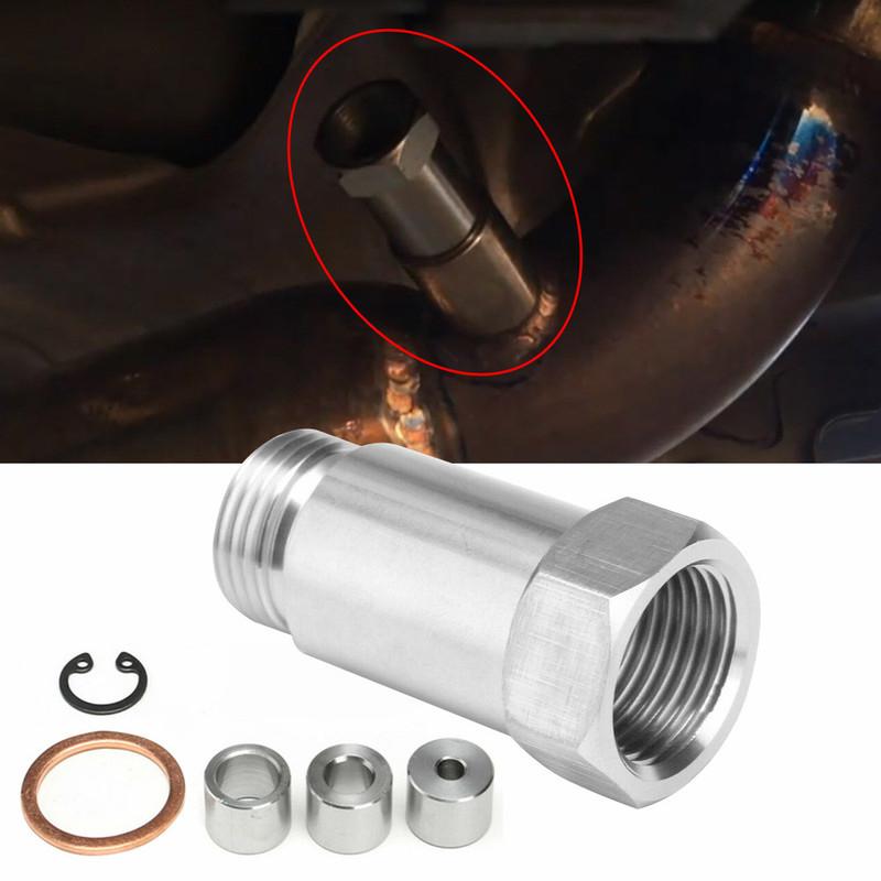 1Set Stainless Steel O2 Sensor Restrictor Fitting with Gas Flow Inserts Adjustable Gas Flow Inserts Defouler O2 Oxygen Sensor