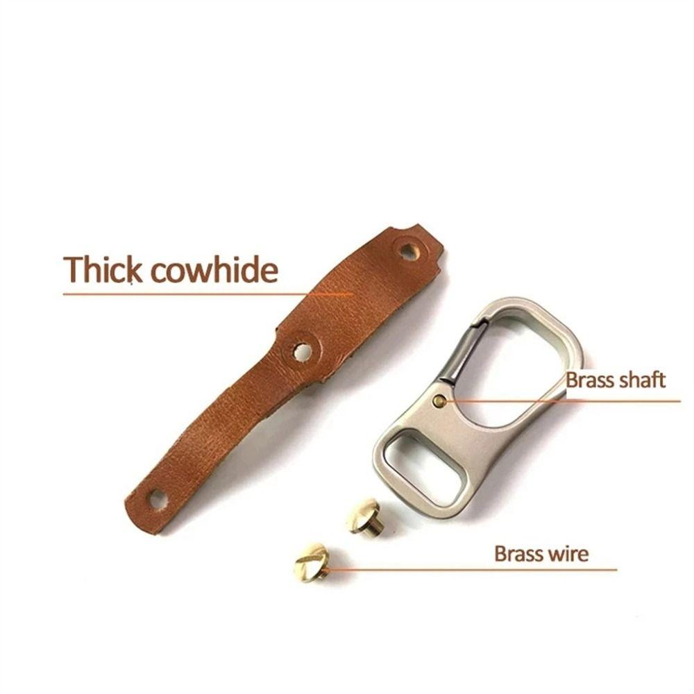 Genuine Leather Business Key Ring Leather Keychain Car Keychain Car Key Holder Keys Organizer
