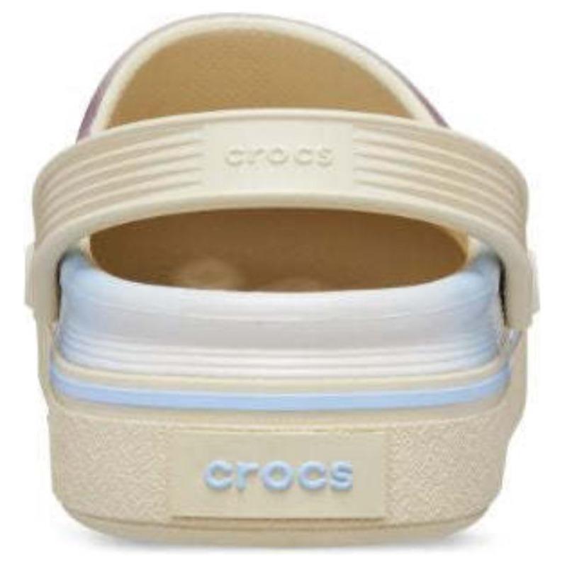 Crocs Off Court Rubber Dipped Clogs Lightweight Comfort Clogs Unisex Bone 208984-2Y3