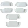 RXCARGO Door Knob Undercover Every Wagon DA17W Car Parts Scrum Wagon Exterior Door Parts (White)