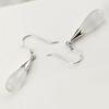 Fashion Opal Waterdrop Hook Earrings Flower Leaf Earring