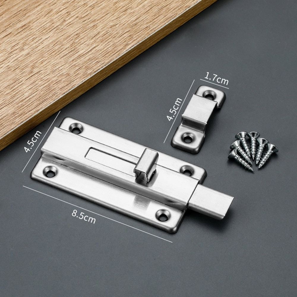1 комплект Защелка-болт из нержавеющей стали, мебельная фурнитура, пружинные защелки, самозащелкивающаяся защелка, для дома