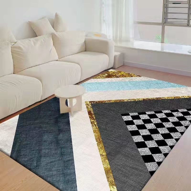 New Modern Carpet Mat for Living Room Luxury Home Decor Large Size Decoration Bedroom Area Rugs Non-slip Washable Mat Bedside