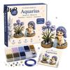 Easy Craft Kits for Beginners 12 Zodiac Signs DIY Beaded Garden Kit, 3D Astrology Flower Plastic Ornament Crafting Materials Handmade Bead Kit