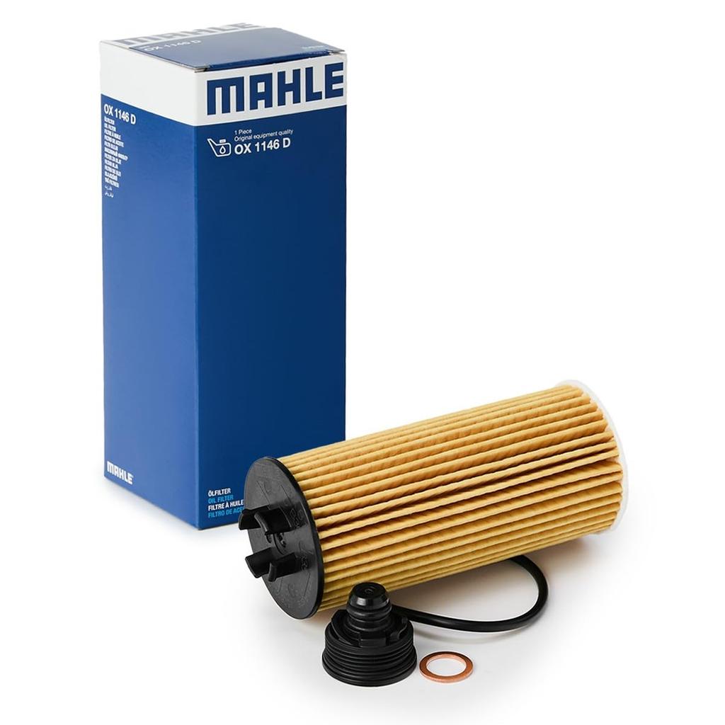 Mahle Oil Filter for BMW MINI, 53mm Outer Diameter, 22mm Inner Diameter, 125mm Height, OX 815/1D